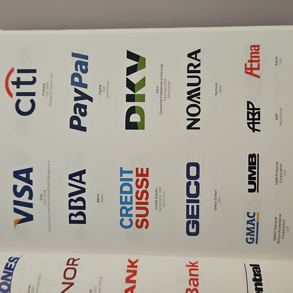 Logo Design Global Brands Taschen Julius Wiedemann HC 2001 Marketing Branding - Picture 8 of 16